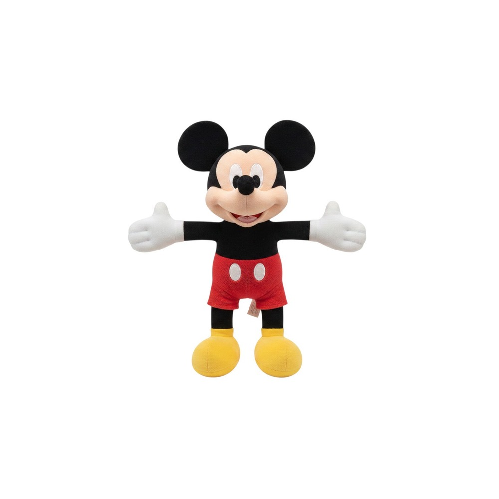 Disney Mickey Mouse Plush Toy Unisex One Size Red Black Excellent Stuffed Animal